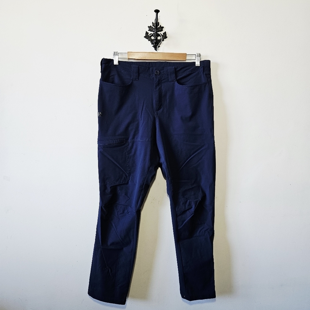 MEC Cargo Hiking Pants Size 34 Navy Blue Tactical Outdoor EUC